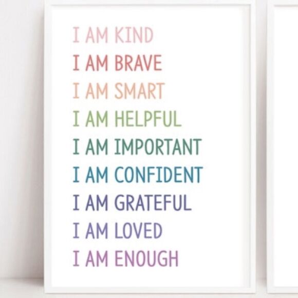 Affirmations Print - Picture 2 of 3